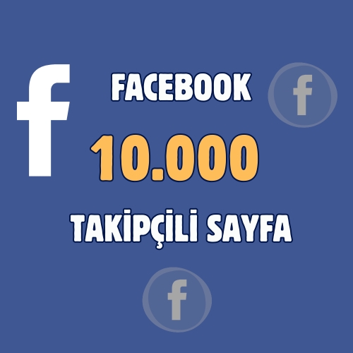  10K İsim Değişen Organik Aktif Facebook Sayfa